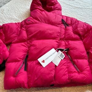 Obermeyer Girls Size Medium‎ (10/12) Pink Puffer Snow / Ski Jacket